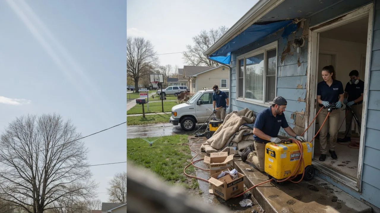 Basement Flood Cleanup in Weeksbury, KY near me